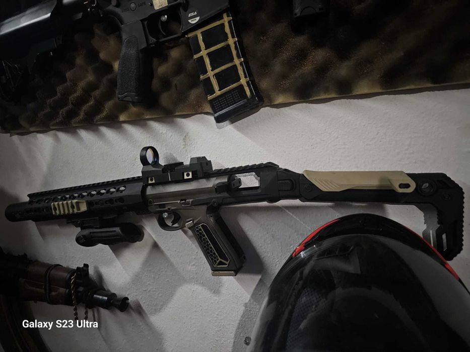 Vendo arma de Airsoft AAPP-01 COM EXTRAS