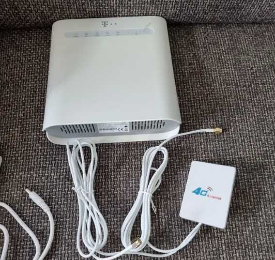 ZTE MF286 router z dodatkową antena LTE 4G 300 Mbps internet domowy TV