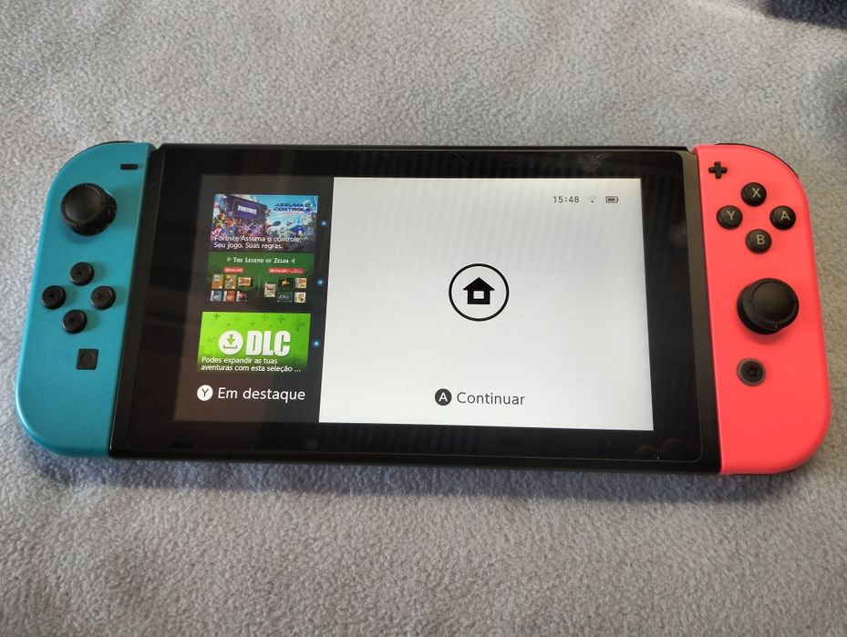Nintendo switch v2 como nova
