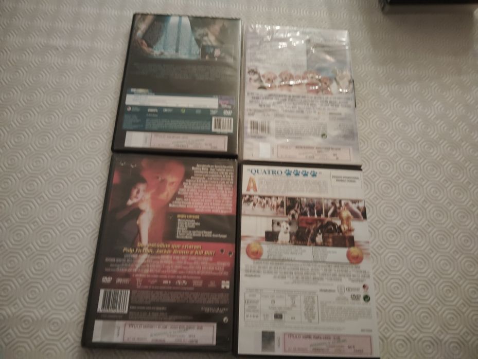 DVDs Filmes Vários Géneros Usados e Novo