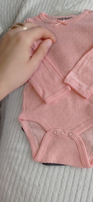 Nowy komplet niemowlęcy dziewczęcy na baby shower, prezent