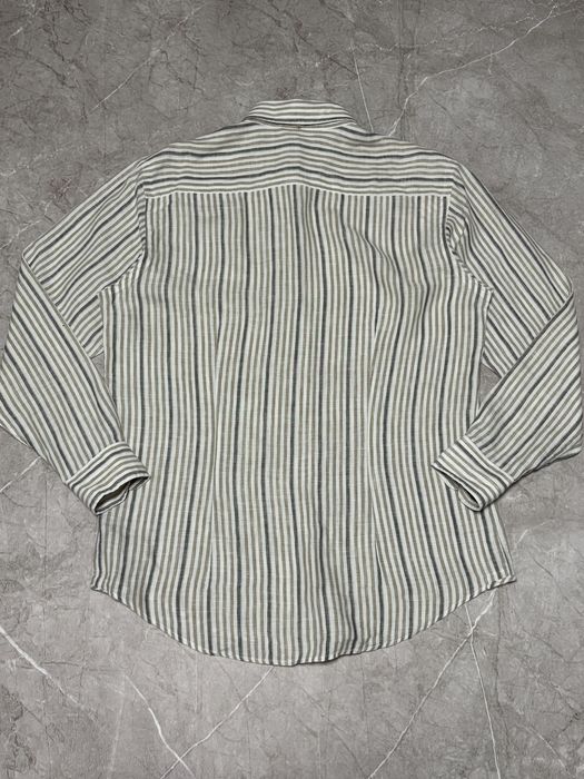 Лляна сорочка Ermenegildo ZEGNA (оригінал)