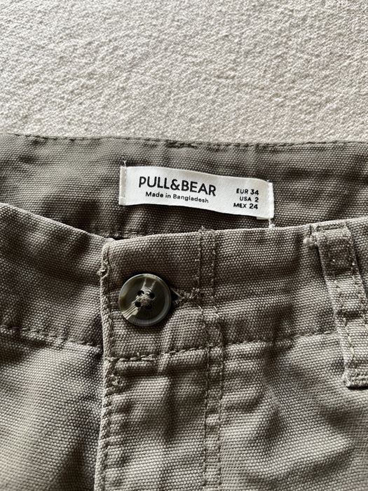 Pull Bear Calças Cargo T34