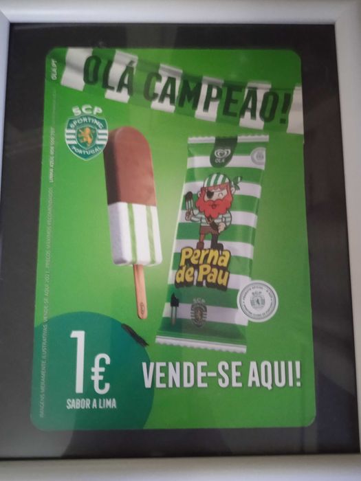 Colecionismo do Sporting, cartaz publicitário