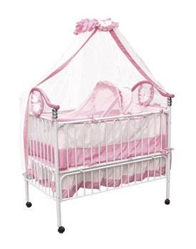 Дитяче ліжечко металеве Good baby geoby