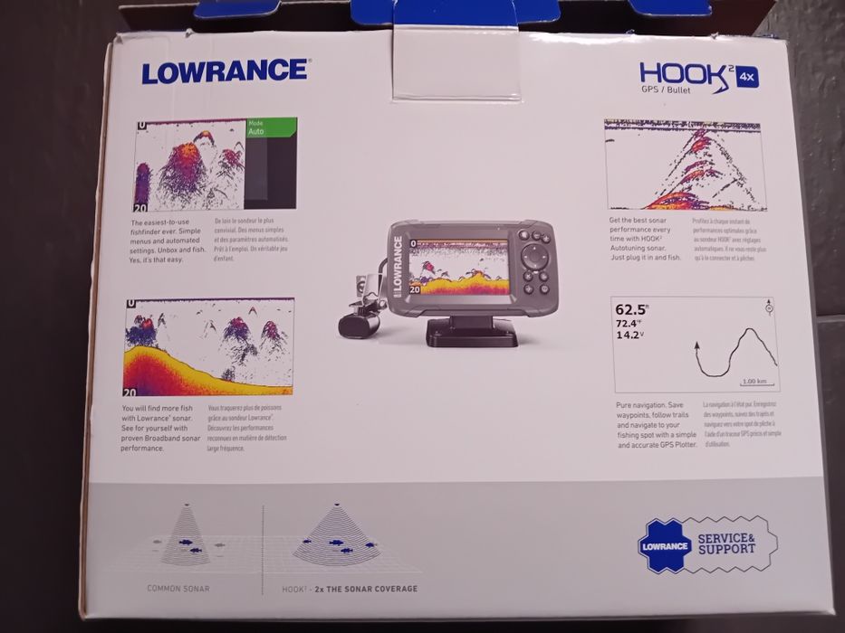 Sonda de pesca lowrance