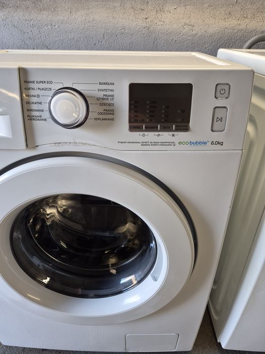 Pralka Samsung ecobubble 6-7 kg slim