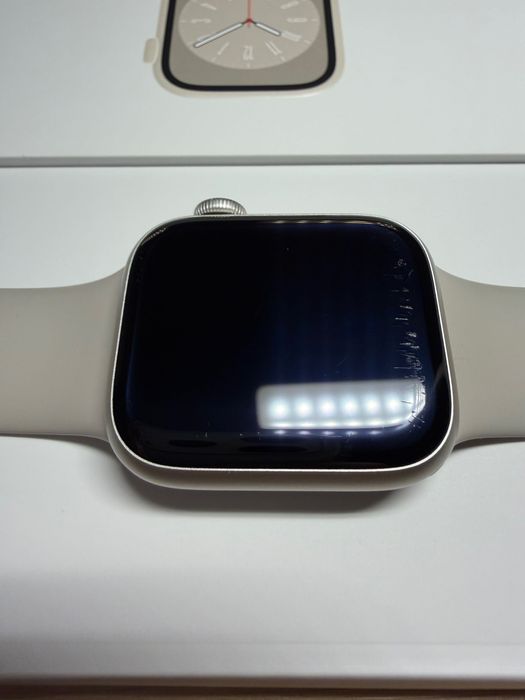 Apple Watch Series 8 GPS, 41мм (Starlight Aluminium Case)