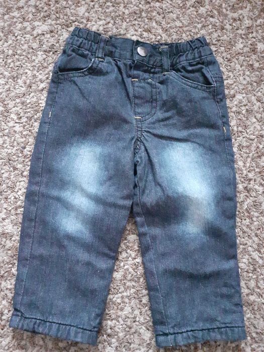 Spodnie jeans ocieplane 74 Early days T-shirt