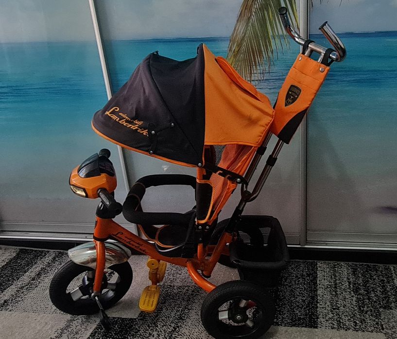 Дитячий триколісний велосипед Lambortrike — комфорт, безпека та стиль