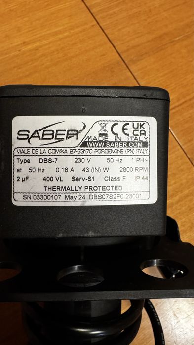 Bomba agitadora para maquina de Imperial SEBER