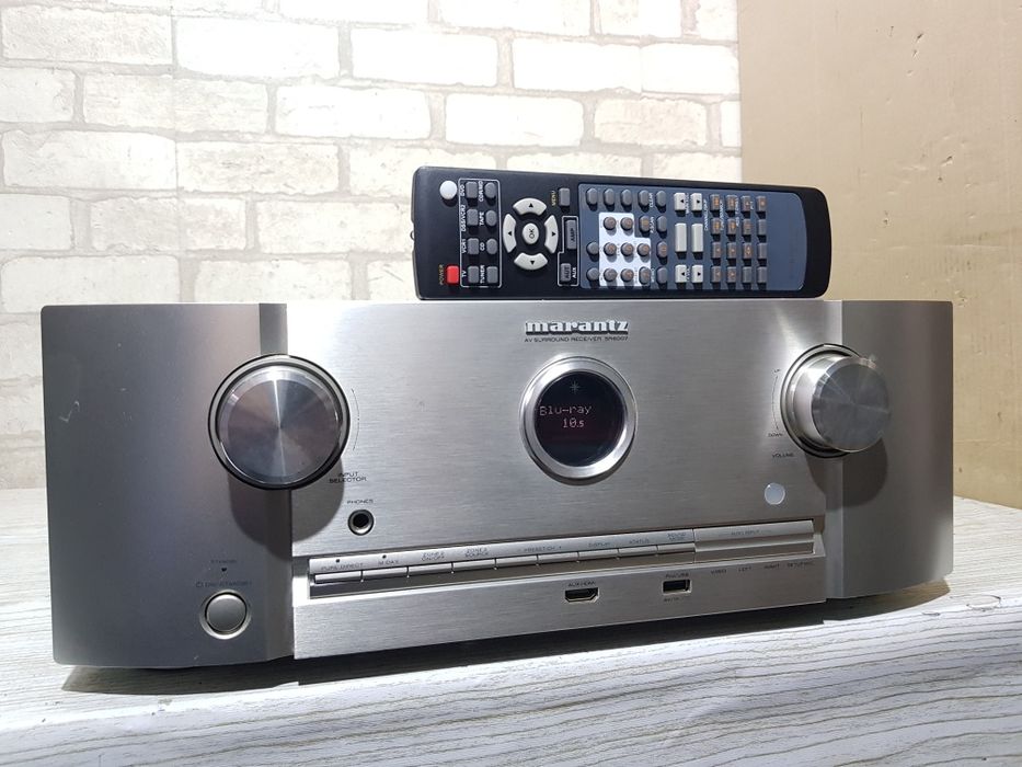 Пульт!7.2AV Ресивер Marantz SR6007,HDMI USB 4K AirPlay 190Вт б/у з Нім