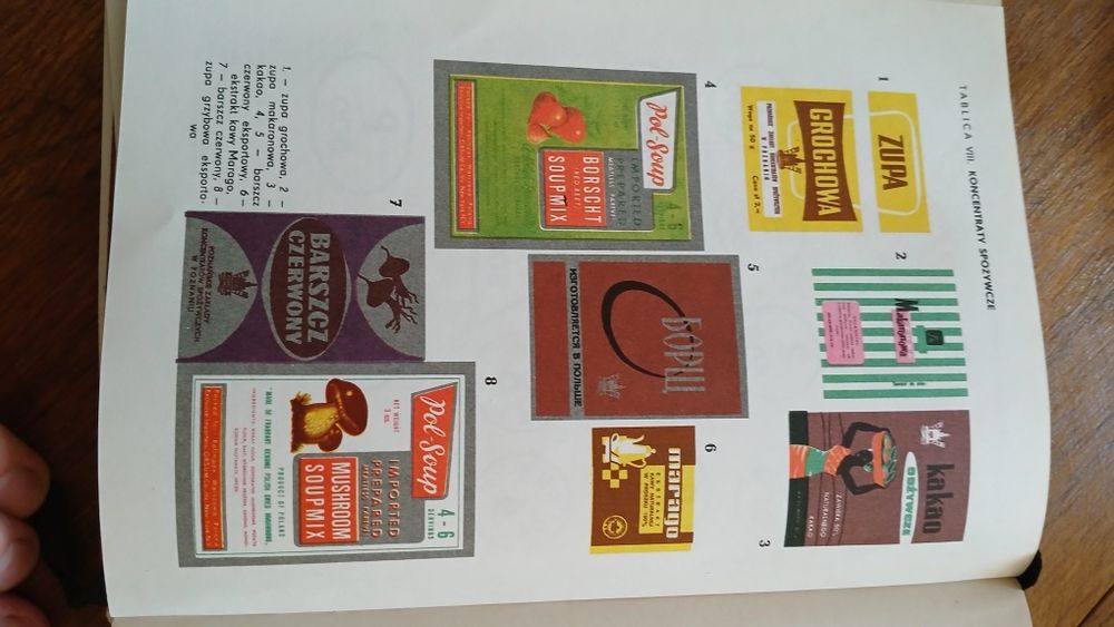 Reklama Wedel, kakao, opakowania prl