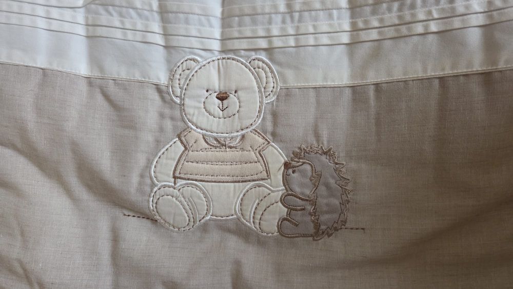 Berço PreNatal "Alice" + colchão>oferta protector de grades e edredã