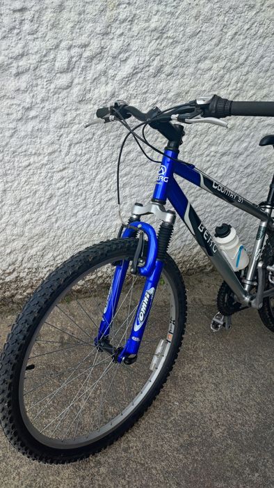 Bicicleta Berg Country S1 shimano 18v + pedais de encaixe