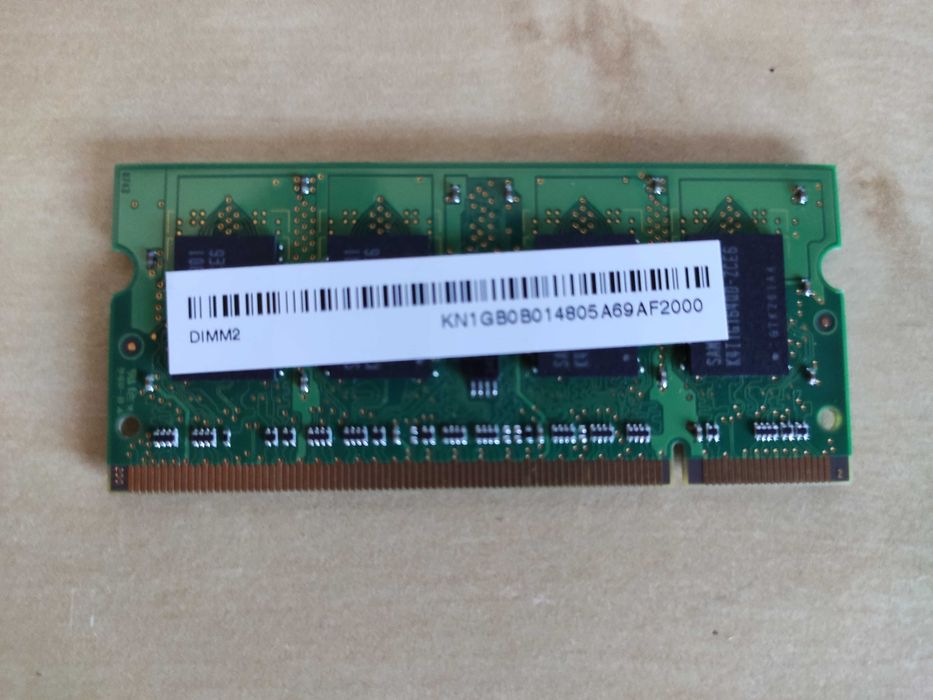 3x adata/Kingston/Samsung 1GB DDR2 667MHz (Memória de portátil, SO-DIMM)