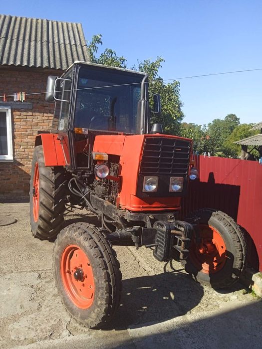 Трактор ЮМЗ 6КЛ з прицепом