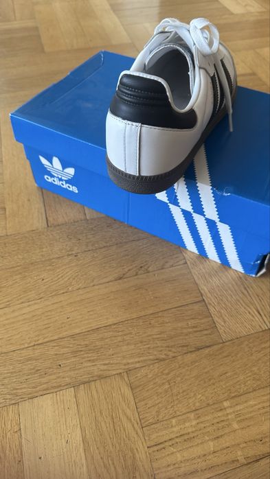 Adidas samba білі