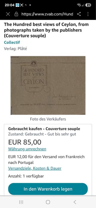 Livro raro de Fotografia