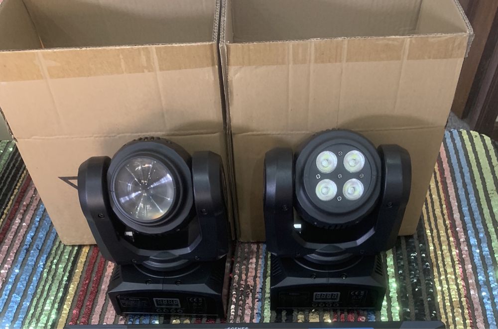 2 moving head light doible face