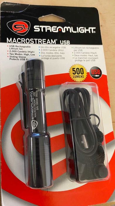 Компактний світлодіодний ліхтарик Streamlight 66320 MacroStream USB