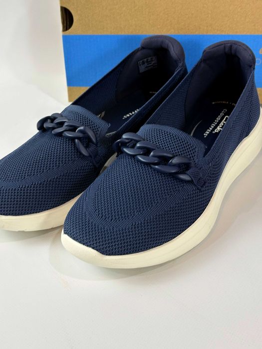 Жіночі легкі текстильні мокасини сліпони Clarks Ezrinn 42 розмір