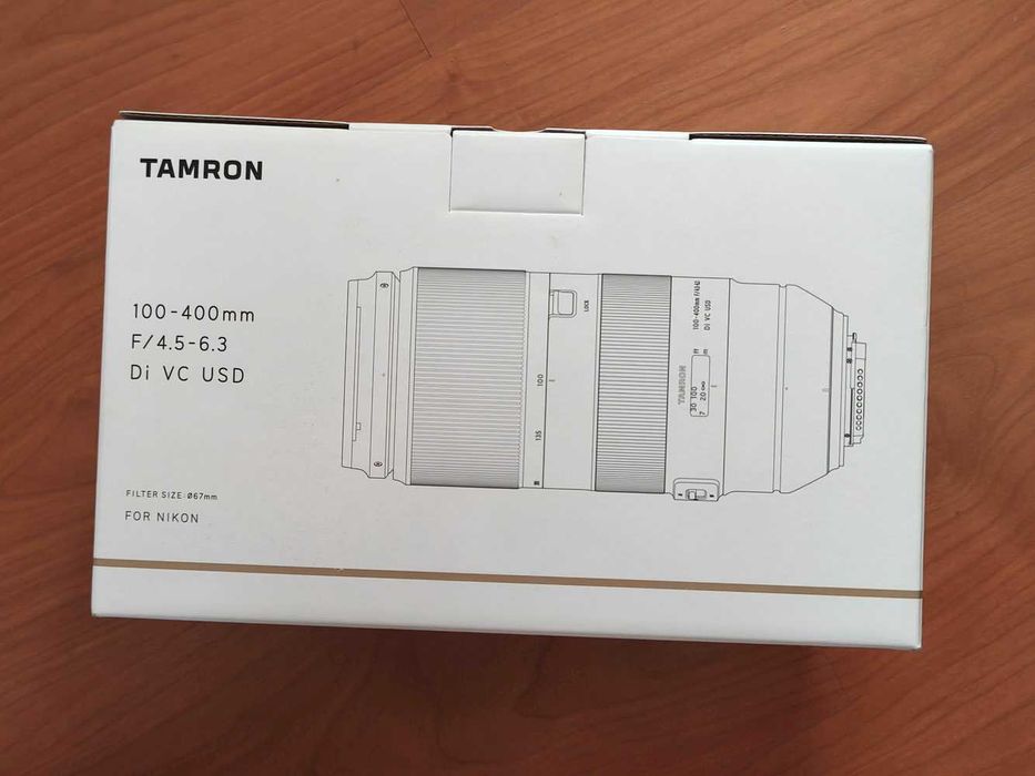 Objetiva TAMRON 100-400 MM 1:4.5-6.3 DI VC USD (p/ N)ikon