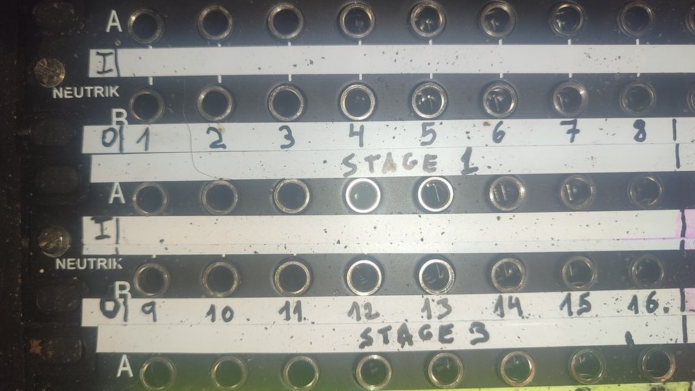 Patchbay Neutrik (3 unidades)