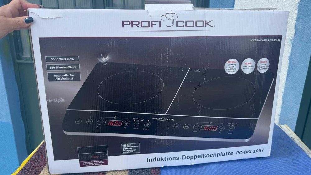Placa de Indução Profi Cook