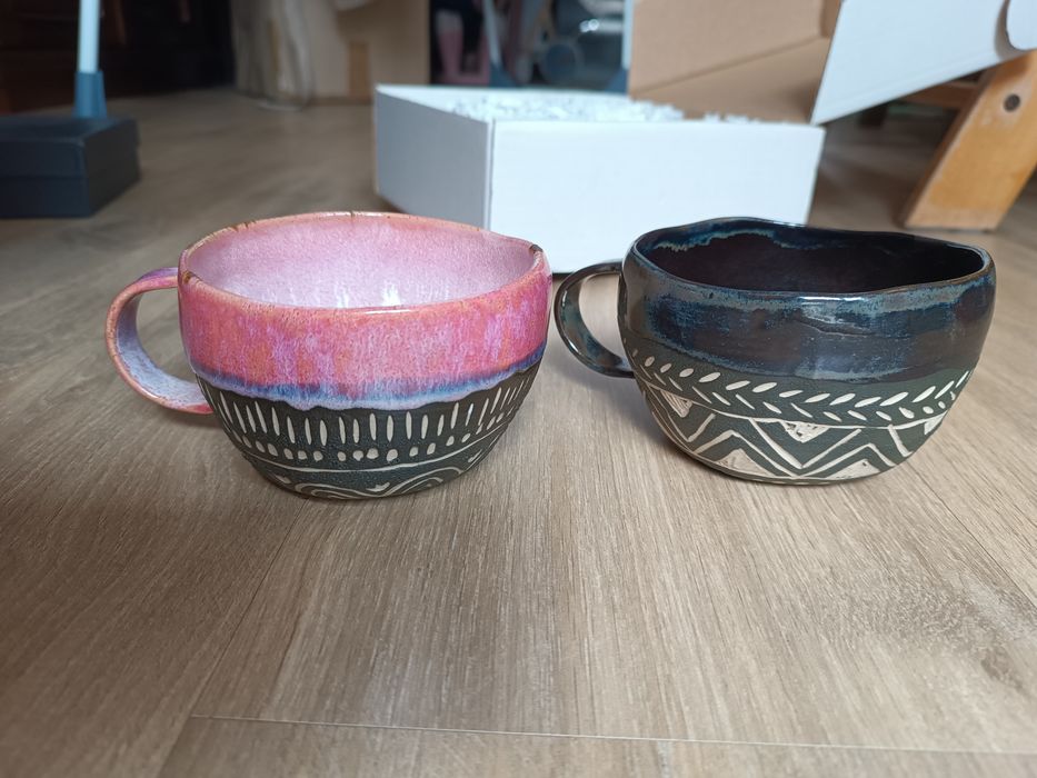 Ceramika Ola Jaguś nowe kubki