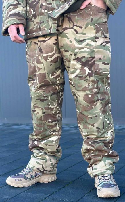 Зимний костюм мультикам форма зимняя ВСУ бушлат штаны на флисе