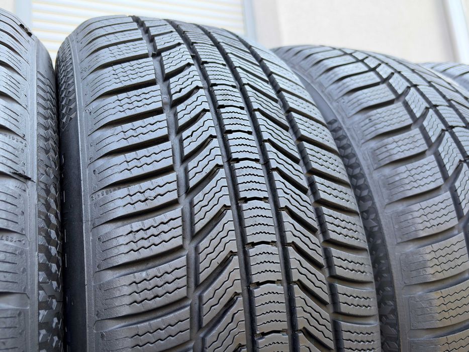 4szt zimowe 215/55R17 Continental 8mm 2024r świetny stan! Z1319 gwarancja
