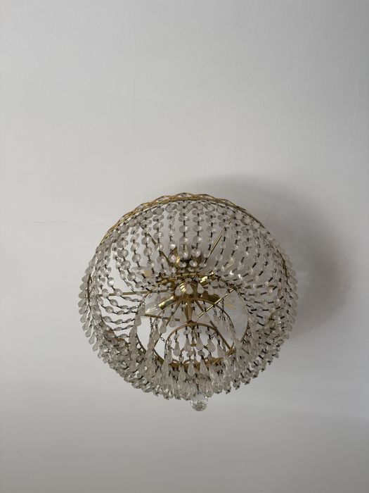 Candeeiro de teto - cristal