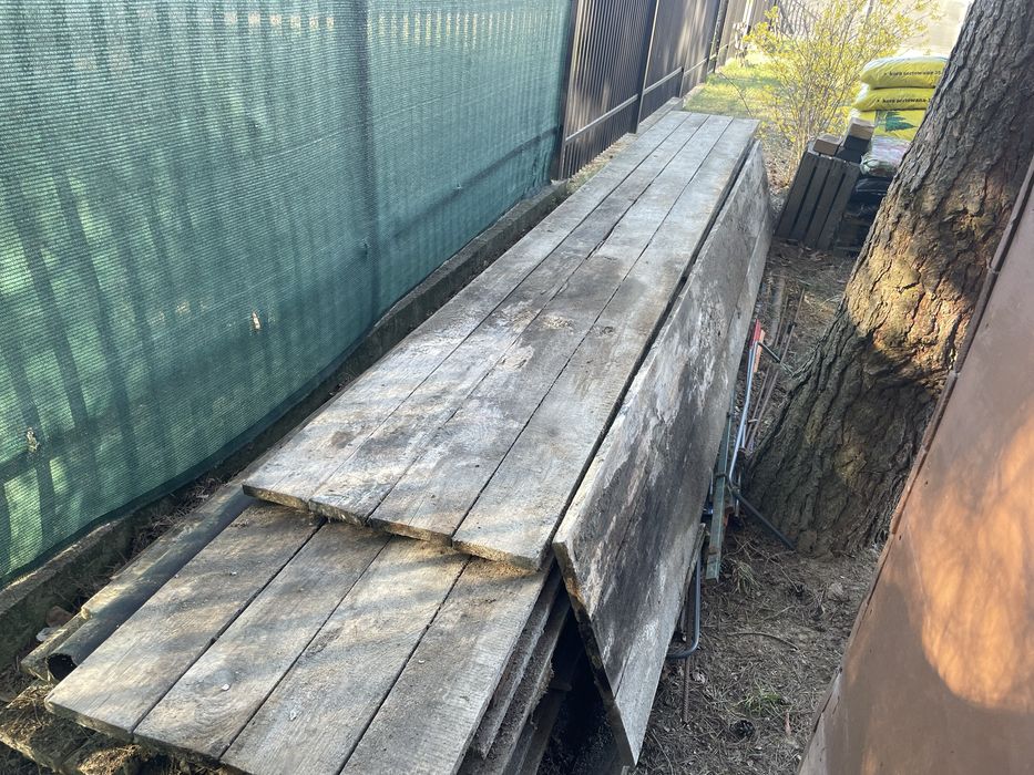 Deski szalunkowe uzywane w dobrym stanie