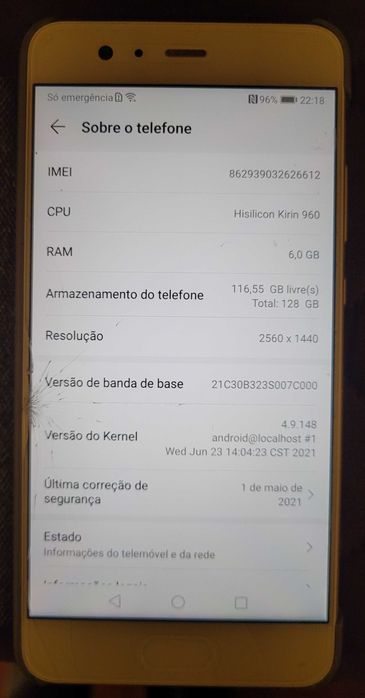 Huawei P10 Plus usado