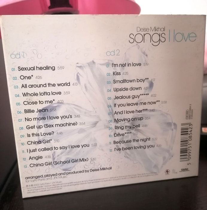 Álbum Duplo "Songs I Love"
