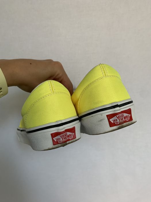 Sneakersy trampki Vans neonowe 36.5 klasyki