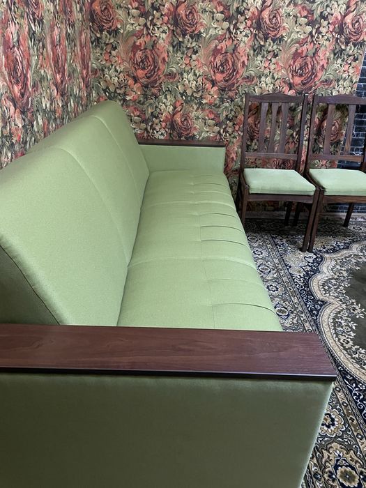 Диван, розкдадний, 4 крісла