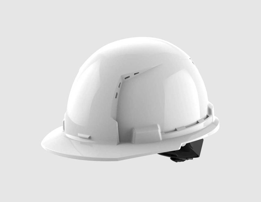 Milwaukee Kask ochronny BOLT wentylowany biały OUTLET