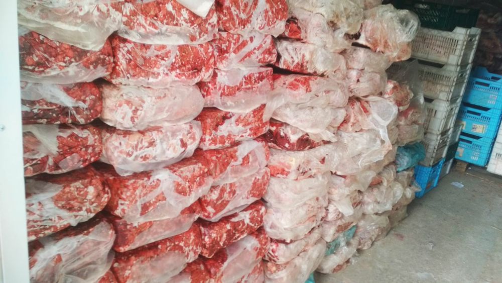 Натуральный корм для собак. Мясо