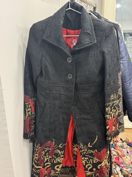 Casaco Desigual preto lindo