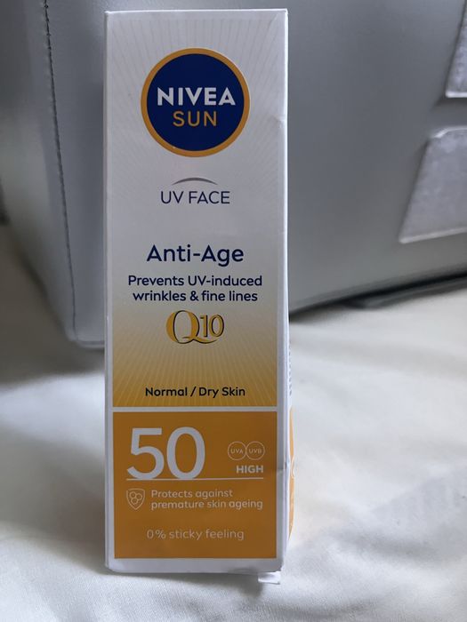 Nowy krem Nivea Q10 SPf 50