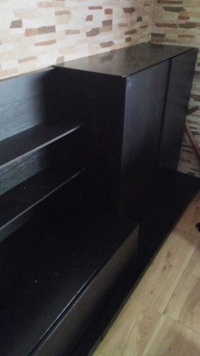 móvel de sala como novo em preto