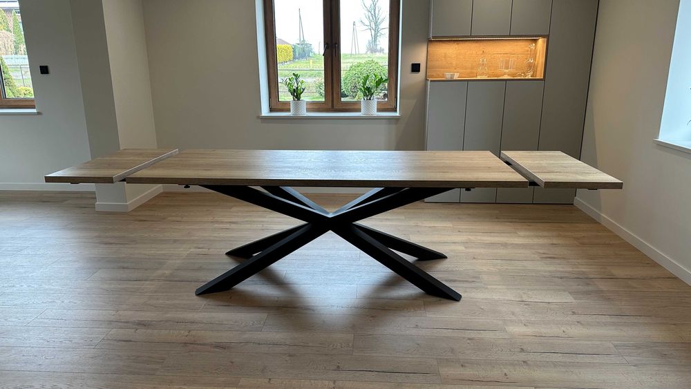 Nogi do stołu - stół pająk podstawa metalowa DOSTAWKI noga 170x80cm