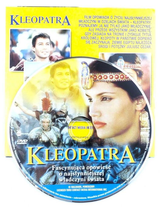 Kleopatra film DVD