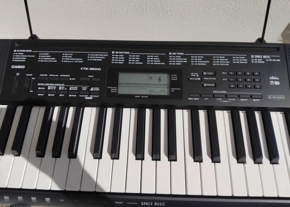 Teclado musical casio ctk 3500