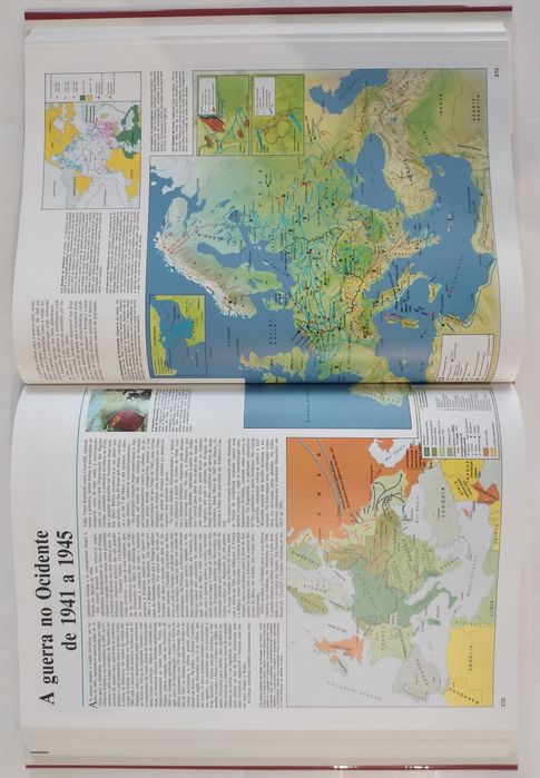 Atlas Histórico - livro novo caixa original - direção Veríssimo Serrão