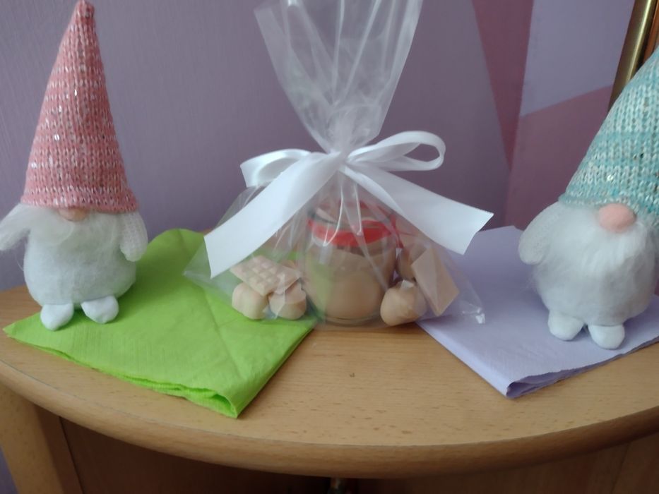 Świece sojowe, ręcznie robione. Prezentowe na różne okazje