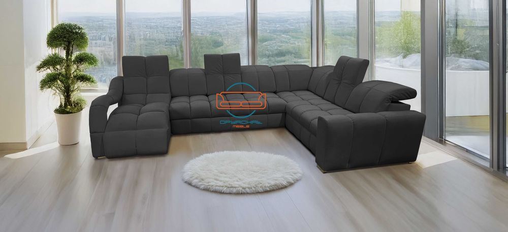 MEBLE OPYRCHAL! NOWOŚĆ TOP 2025 wygodny narożnik z leżanka 1/2025