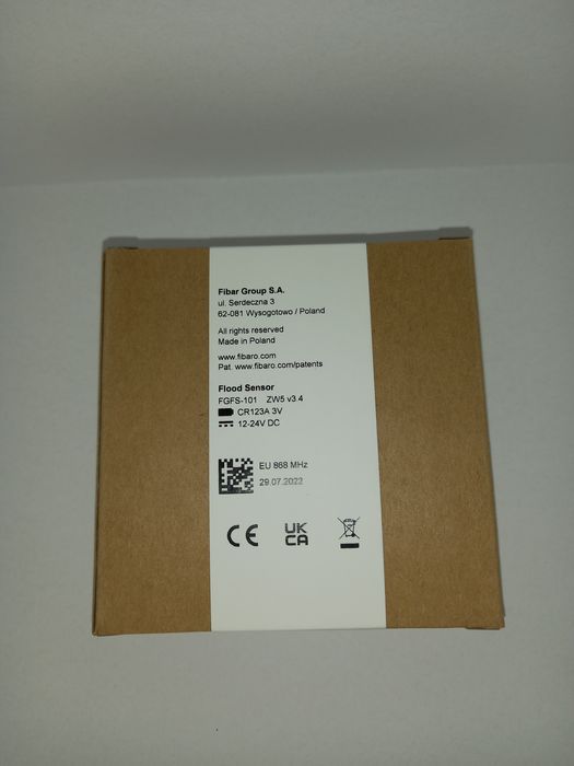 Fibaro Flood Sensor czujnik zalania z-wave